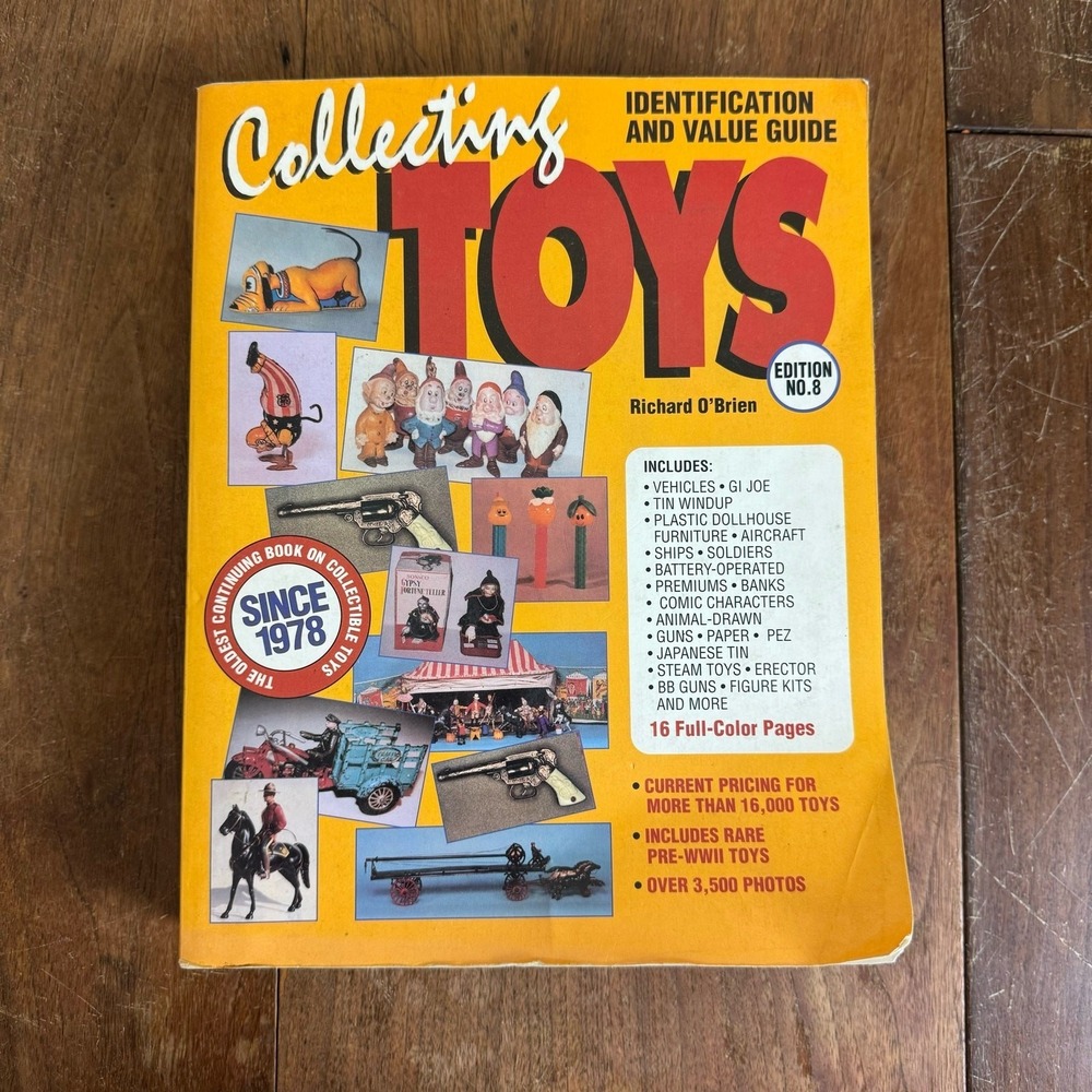 Collecting Toys 1997 Richard O'Brien Identification & price guide Reference book